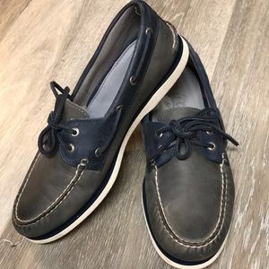 Men’s sperry gold cups